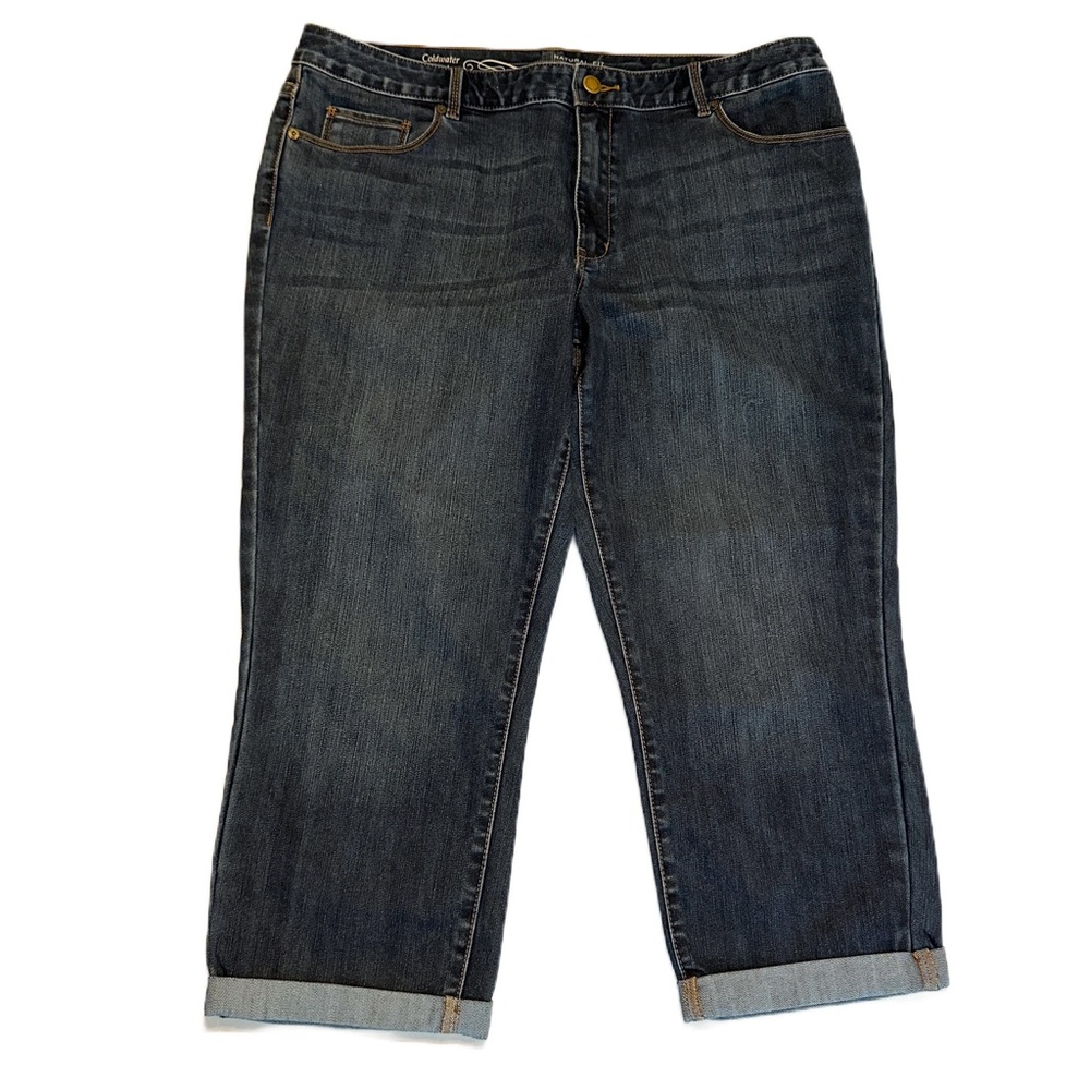 Coldwater Creek Natural Fit Cropped Leg Women’s Jeans Size 16